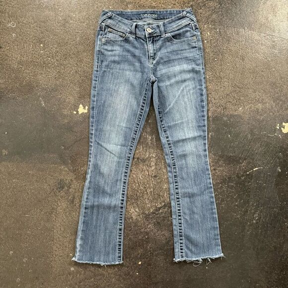 Maurice’s Women’s Jeans Size 0 Regular Cotton Blend Distressed Mid Rise Jeans - Picture 4 of 16